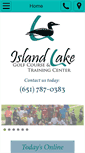 Mobile Screenshot of islandlakegolf.com